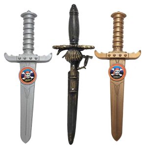 Pirate plastic Dagger - Pirate Party  for Roleplay Play Party Gifts