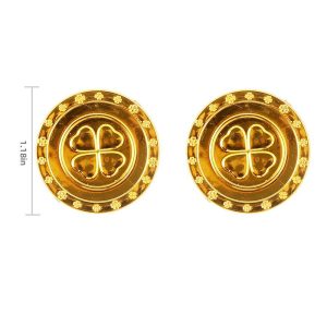 Four-leaf clover coin-Gloden