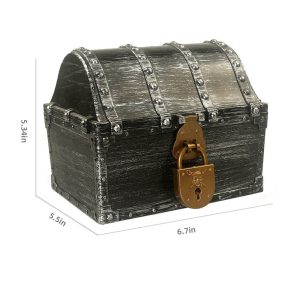 Large paint spraying brozen treasure box