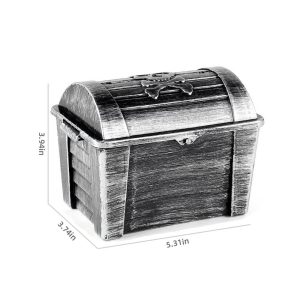 Medium Pirate Plastic Treasure Chest A