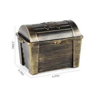 Medium Pirate Plastic Treasure Chest A