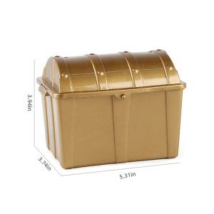 Medium Pirate Plastic Treasure Chest B