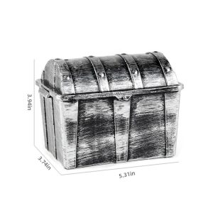 Medium Pirate Plastic Treasure Chest B