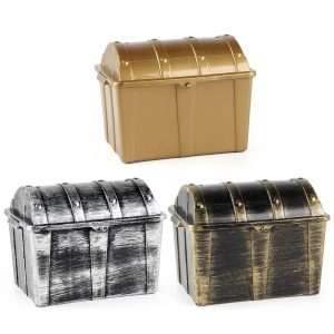 Medium Pirate Plastic Treasure Chest B