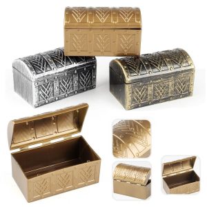 Medium Pirate Plastic Treasure Chest C