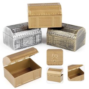 Medium Pirate Plastic Treasure Chest D