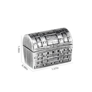 Mini plastic treasure chest 