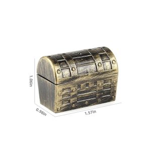 Mini plastic treasure chest 