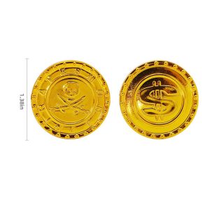Pirate coins -Gloden