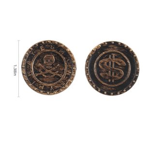 Pirate coins -Brozen