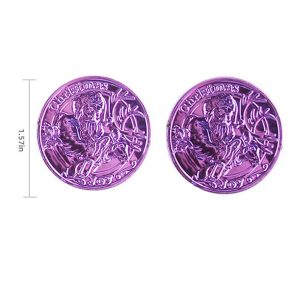 Plastic Christmas coin-Colorful