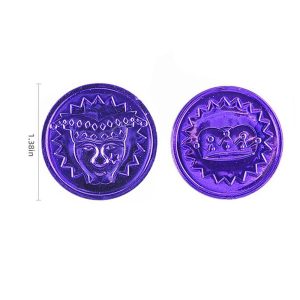 Plastic clown coins
