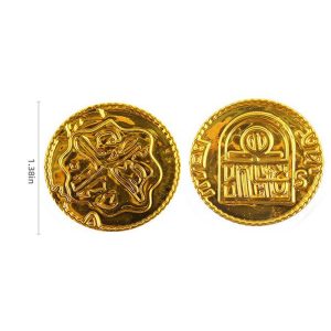 Spanish plastic coins-Gloden