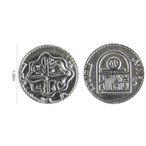 Spanish plastic coins-Sliver