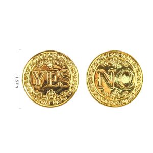 plastic reward coins-Gloden