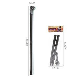 skull staff